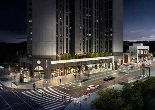 사진= 힐스테이트 신방화역. 상가 투시도